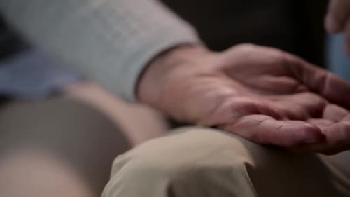 Gentle Hand on Hand, Comfort and Reassurance