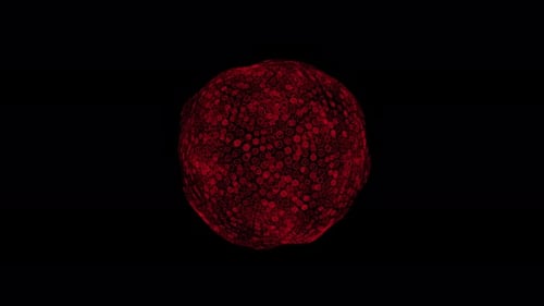 3D Liquid Fantasy Sphere | 4K