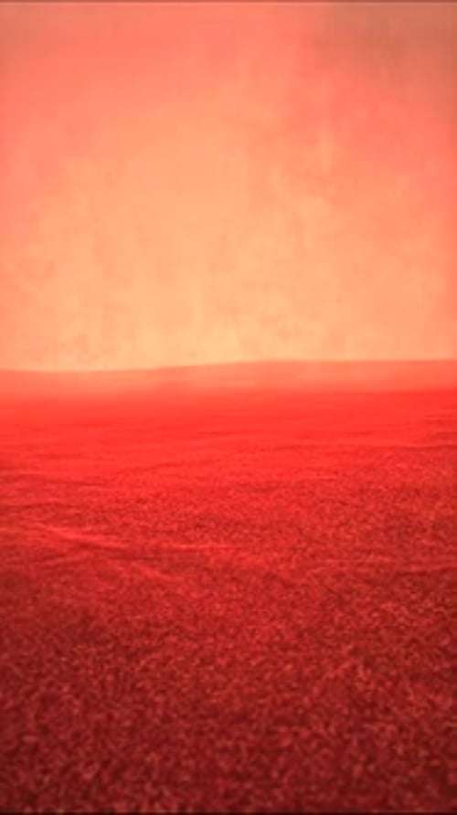 Aerial View of Desert Landscape Sand Dunes with Calm Storm 01