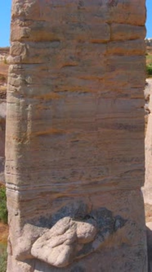 Vertical Video In This Mesmerizing Aerial Stock Video We Traverse Love Valley Cappadocia Turkey