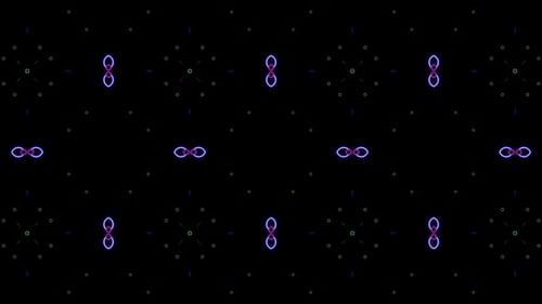 Colorful Kaleidoscope Background Loop V4