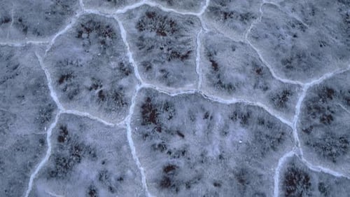 Footage above the salty crust of the Bonneville Salt Flats, northwestern Utah, United States.