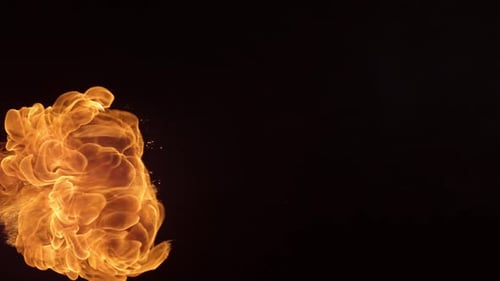 Fireball in ; on Phantom Flex at 1000