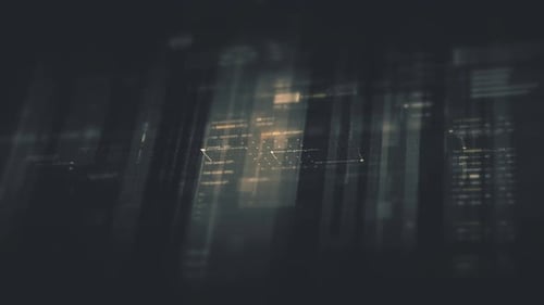 Matrix-Display-Informationsnetzwerksimulation 10