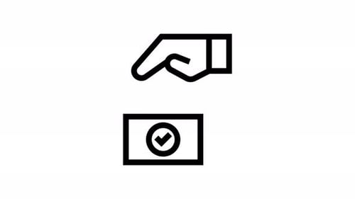 voter line icon animation