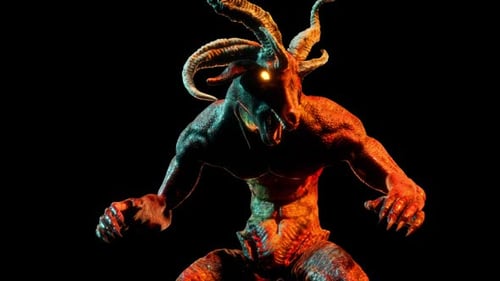 Ziegendämon Baphomet VJ Loop