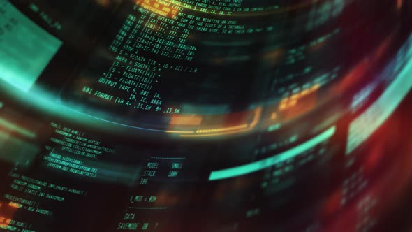 Animated Background With Computer Code, Backgrounds Motion Graphics ft ...