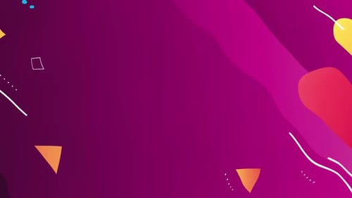 Dynamic Abstract Organic Shapes Flowing Gradient Background