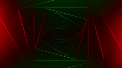 Roter und grüner quadratischer Hintergrund