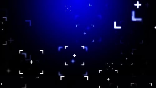 Technology Blue Background Loop