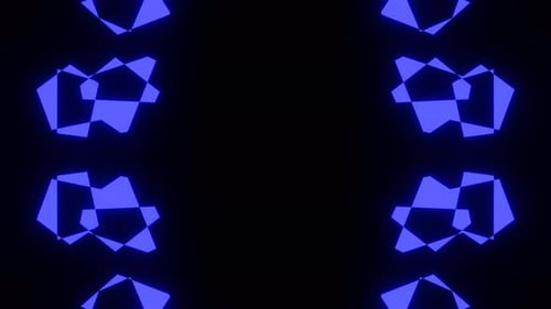 Seamless loop pulsating noise multicolor psychedelic abstract background