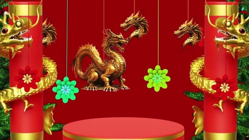 Dragon Background Loop