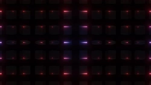 4 K Colored Glossy Boxes Loop 5