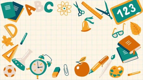 Back To School Background On Yellow