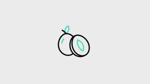 Tropical Fruit Animated Icon V4