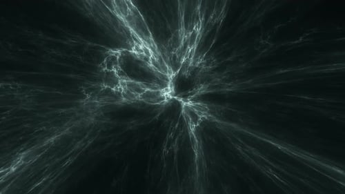 Amazing Illuminated abstract tunnel nebula space cosmic. Motion animation. ProRes 422 HQ. 4K.