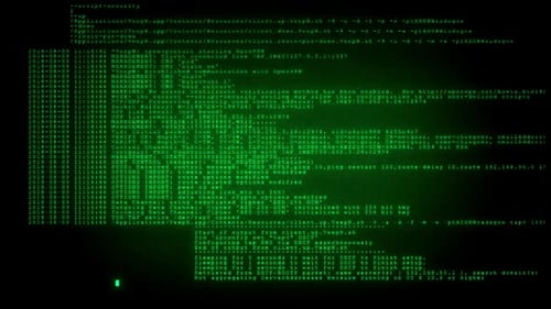 Computercode-Bildschirm 07