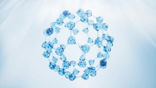 Molekül mit biologischem und chemischem Konzept