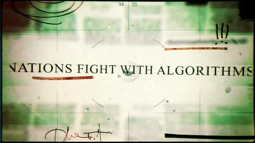 Grunge Distorted Film Title Card Animation