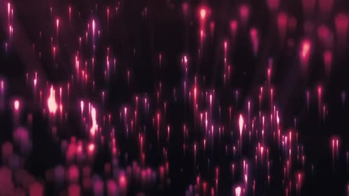Red Rays Upward Animation Background