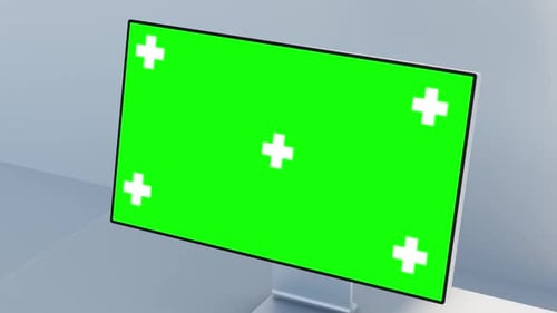 Display Mockup Green Screen Animation