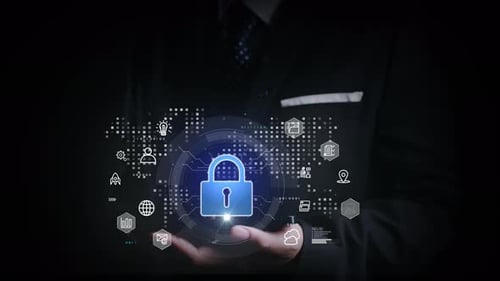 Cybersecurity Lock Datenschutz 02074