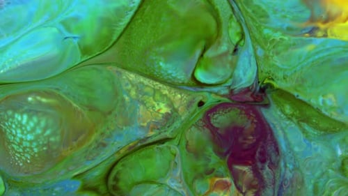 Colorful Abstract Fluid Motion Background
