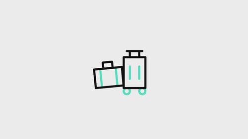 Suitcase Animated Icon V2