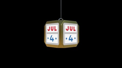 4 July Usa Animation