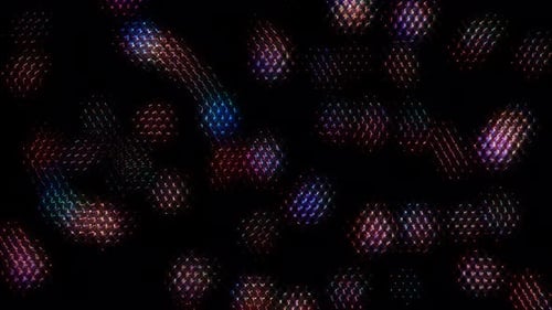 Abstract Shimmering Light Particles Background Loop