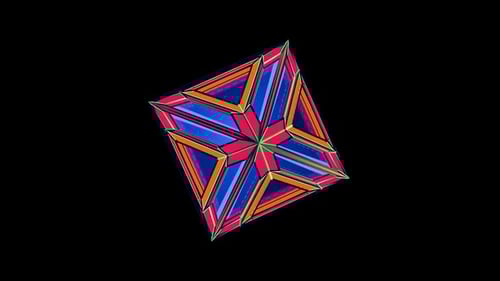 Vibrant Geometric Patterns for Immersive VJ Loop Experiences at Parties