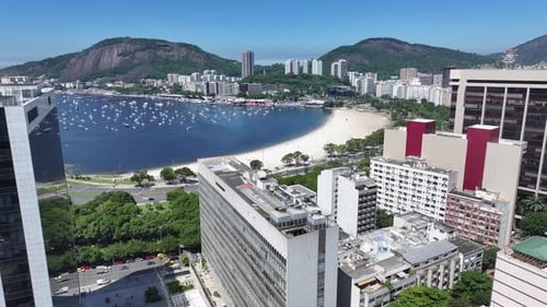Botafogo Beach At Rio De Janeiro In Rio De Janeiro Brazil.