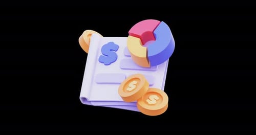 Denunciar vídeo de imagens gráficas em movimento 3D