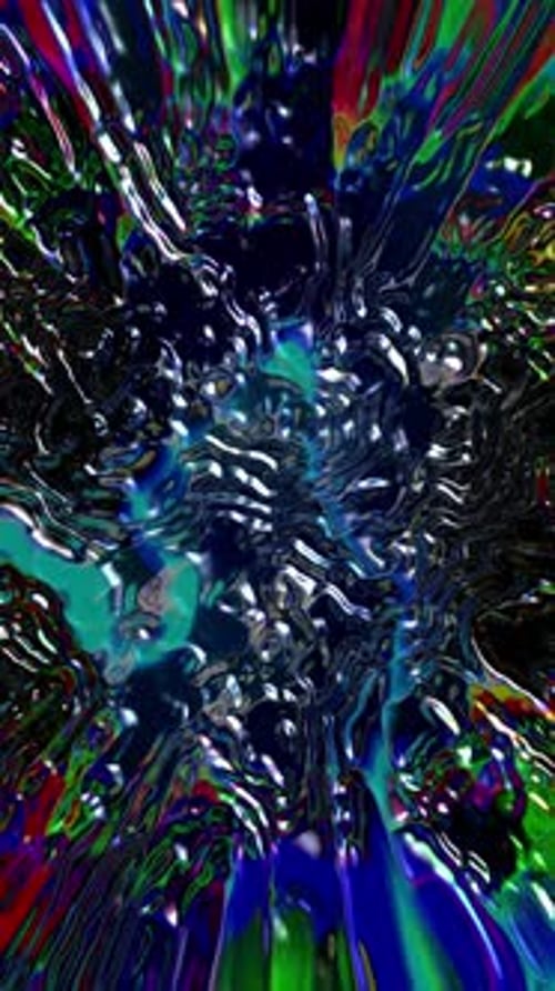 Metallic Liquid Background 04