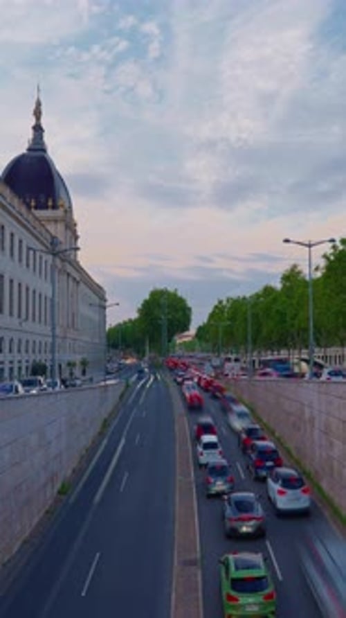 Bastille Day Celebration in France The Main Holiday of France Fireworks in the Sky Night Time Lapse