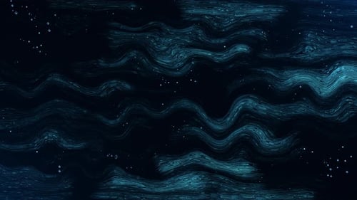 Fluid Abstract Wave Background with Bubbles