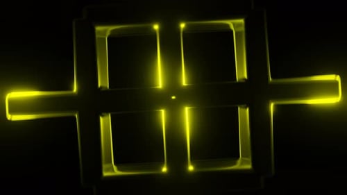 The Backdrop Comes Alive with the Rhythmic Neon Disco Strobe Lights