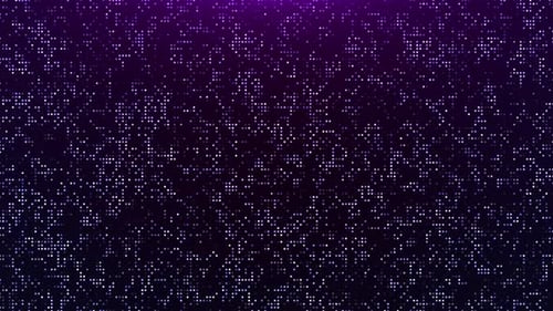 Digital Abstract Technology Big Data Blue Background Economy Financial Technology or Futuristic