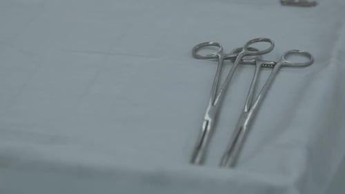 Medical tools at a hospital