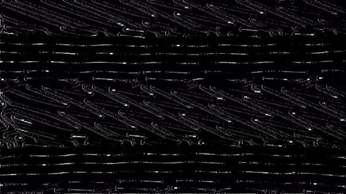 Animated Sketch Glitch Lines Transition Overlay