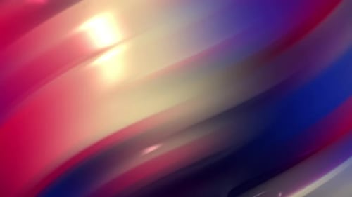 Abstract Fluid Motion Background with Glowing Lines