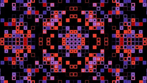 Lebendige animierte Muster für dynamische VJ-Musikerlebnisse
