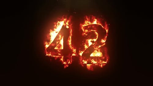 Burning Number 42. Fire Number