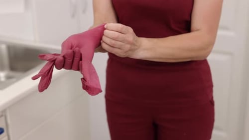 Rubber Gloves Dentist Gloves Sterility Measures