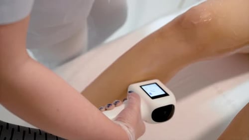 Laser Hair Removal Treatment at Beauty Clinic
