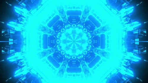 Digitaler Tunnel 4K