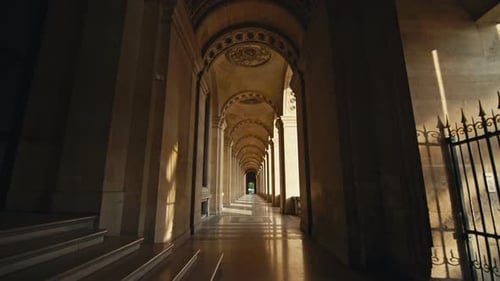 Stunning View of the Artistic Architecture and Old City Streets of Paris