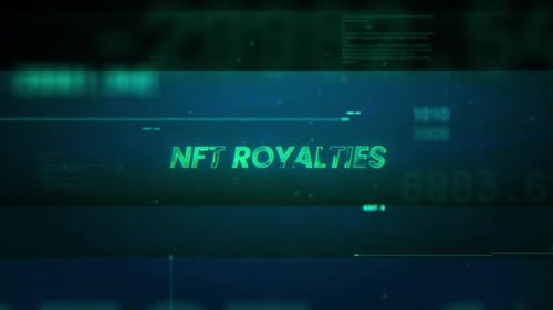 Futuristic Glitch Text Reveal Digital Title Opener