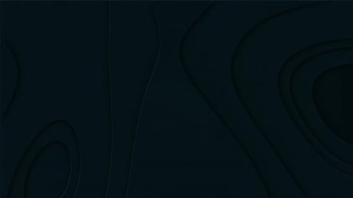 Abstract looped Fractal Cut Background. 3d background with animated dots. Looped animation.