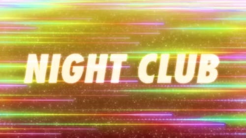 Night Club With Colourful Background V2